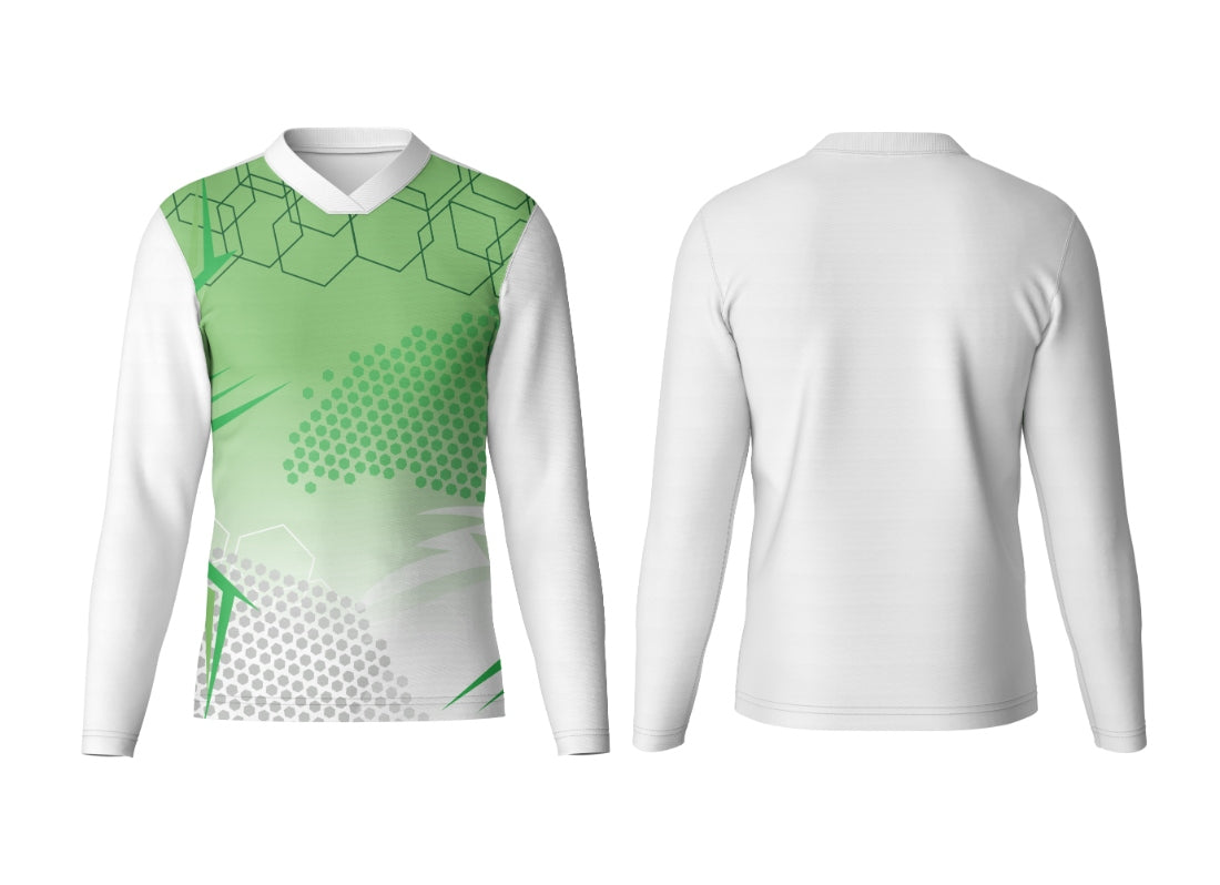 Custom Club V Neck Full Sleeve Jersey