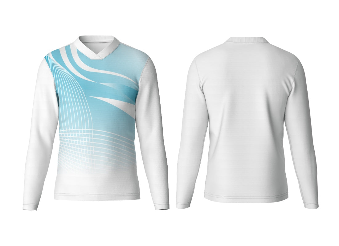 V Neck Full Sleeve Jersey for Teams and Clubs