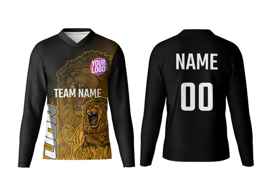 Fully Personalized Team V Neck Full Sleeve Jersey