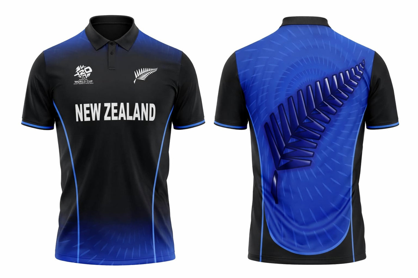 JerseyJunction Customized Replica New Zealand ODI World Cup 2015 Cricket Jersey