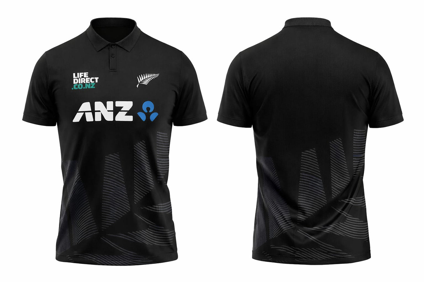 JerseyJunction Customized Replica New Zealand World Cup Half Sleeves Jersey