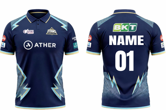 JerseyJunction Customized Gujarat Titans IPL Cricket Jersey 2022