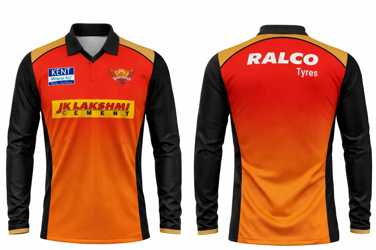 JerseyJunction customized Sunrisers Hyderabad IPL Replica Jersey 2022 full sleeves