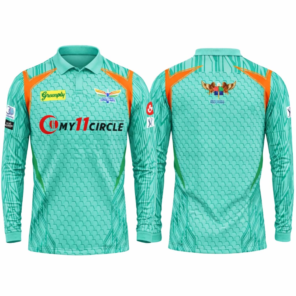 JerseyJunction customized Lucknow Super Giants IPL Replica jersey 2022