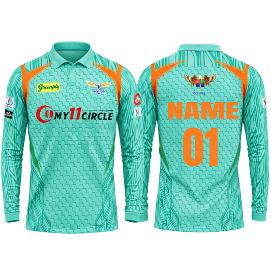JerseyJunction customized Lucknow Super Giants IPL Replica jersey 2022