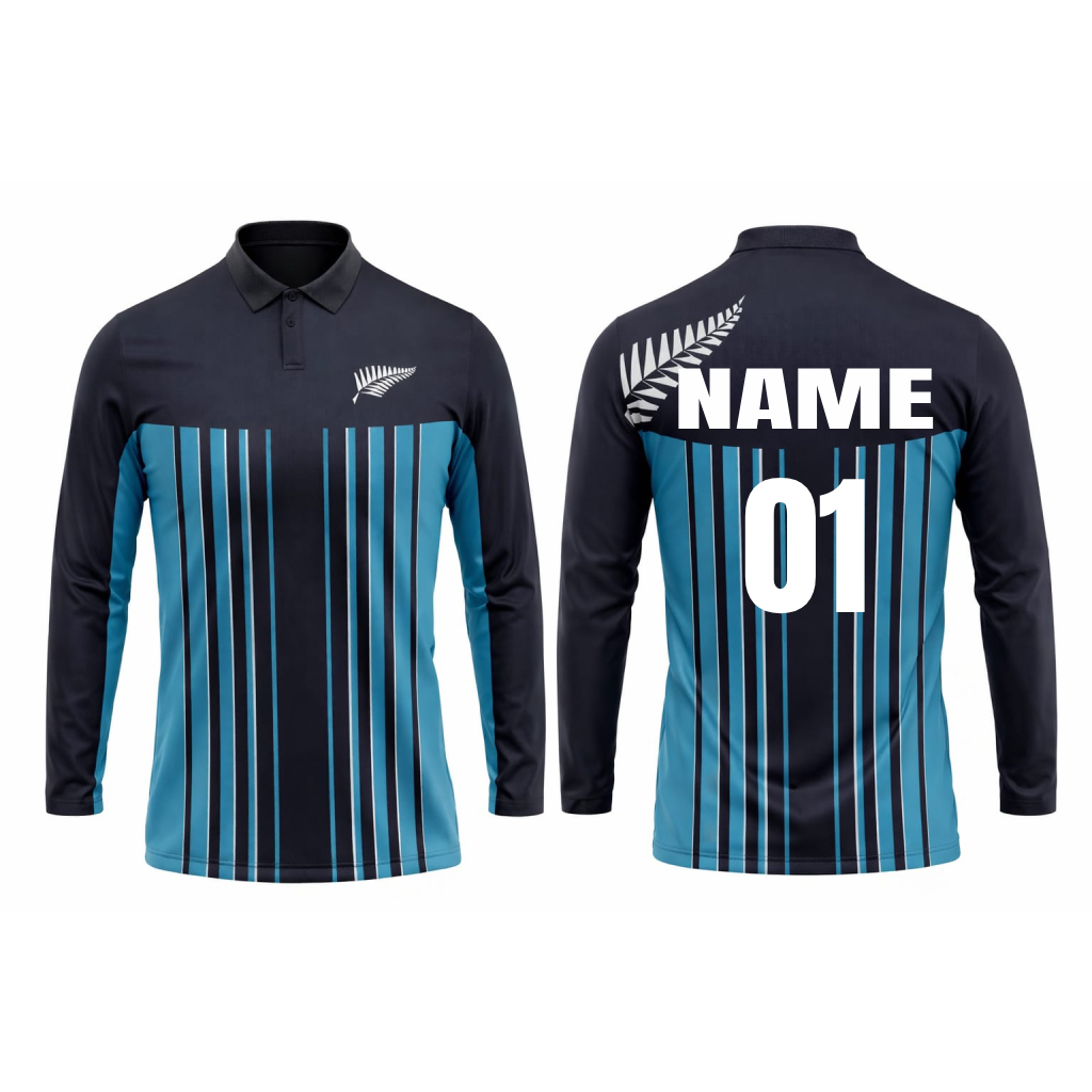 JerseyJuntion Customized Replica New Zealand World Cup 1997 full Sleeves Jersey