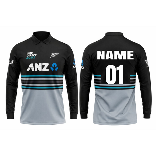 JerseyJuntion Customized Replica New Zealand World Cup 2025 full Sleeves Jersey