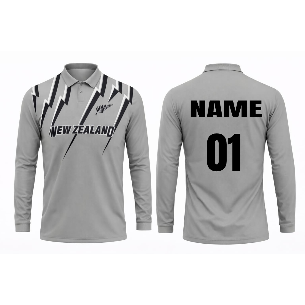 JerseyJuntion Customized Replica New Zealand World Cup 1994 design Full Sleeves Jersey