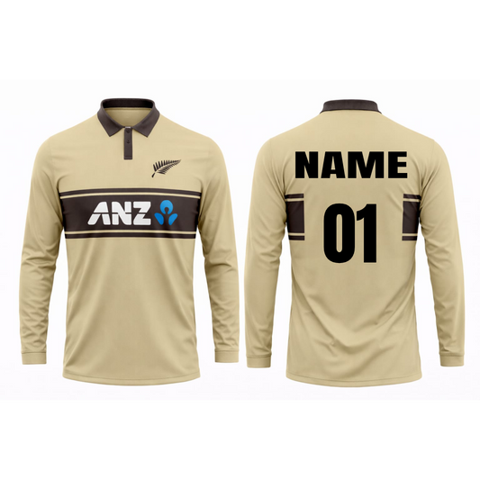 JerseyJuntion Customized Replica New Zealand World Cup 1988 full Sleeves Jersey