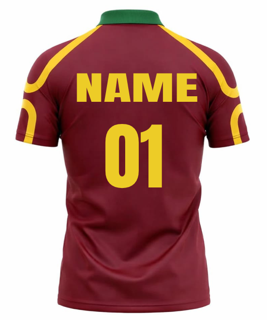 JerseyJunction Customized Replica West Indies World Cup 2009 Half Sleeves Cricket Jersey