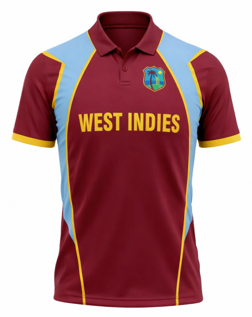 JerseyJunction Customized Replica West Indies World Cup 2012 Half Sleeves Fan Jersey