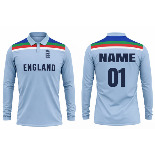 JerseyJuntion Customized Replica England World Cup 2019 full Sleeves Cricket Jersey