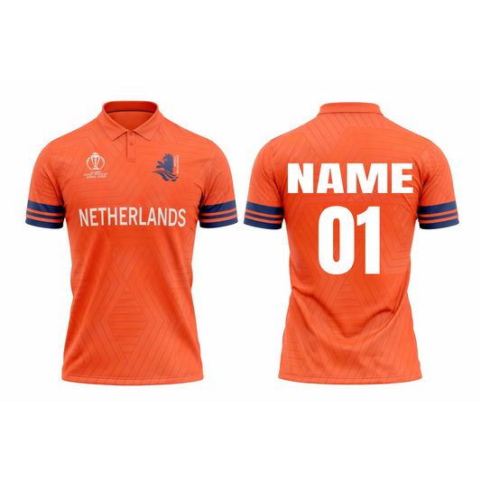 JerseyJunction Customized Replica Netherlands World Cup Cricket Jersey