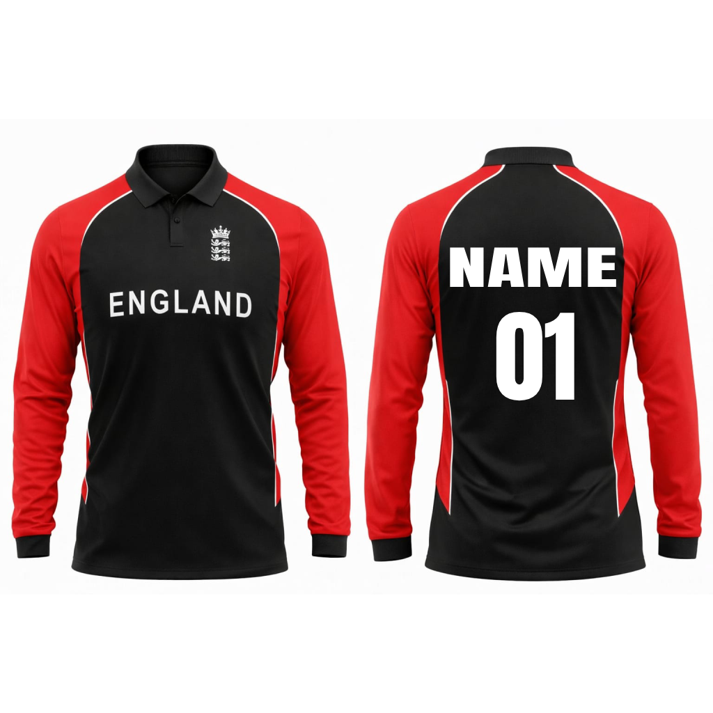JerseyJuntion Customized Replica England World Cup 2011 full Sleeves Cricket Jersey