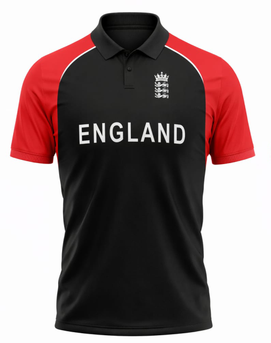 JerseyJunction Customized England Replica World Cup 2011 Half Sleeves Cricket Jersey