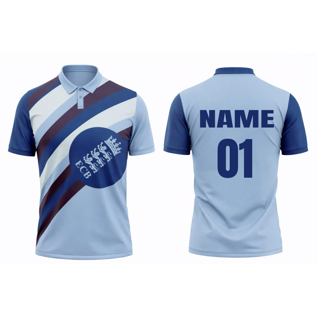 JerseyJunction Customized Replica England World Cup 1997 Half Sleeves Cricket Fan Jersey