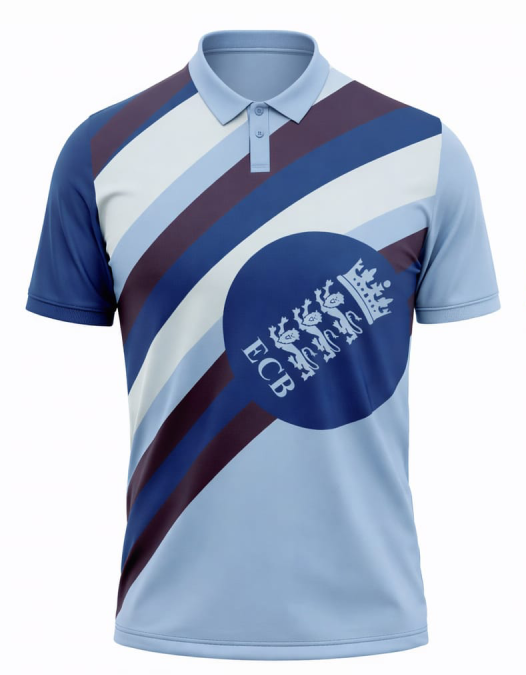 JerseyJunction Customized Replica England World Cup 1997 Half Sleeves Cricket Fan Jersey