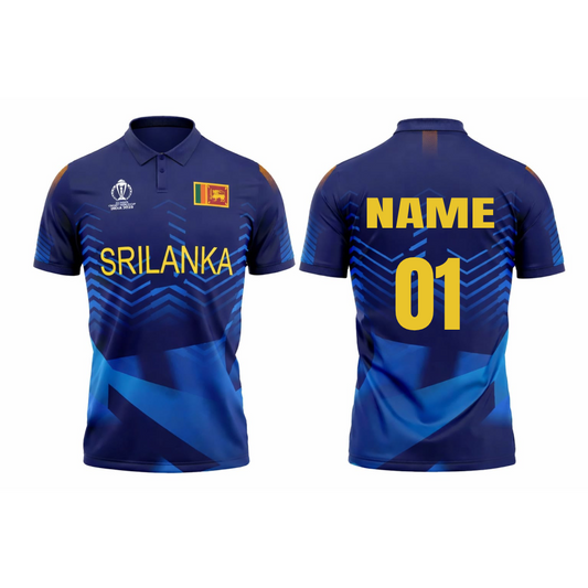 JerseyJunction Customized Sri lanka Replica World Cup 2023 Half Sleeves Cricket Jersey