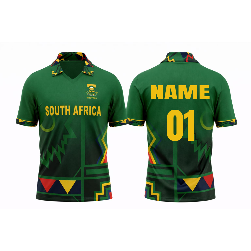 JerseyJunction Customized Replica South Africa 2021 World Cricket Jersey