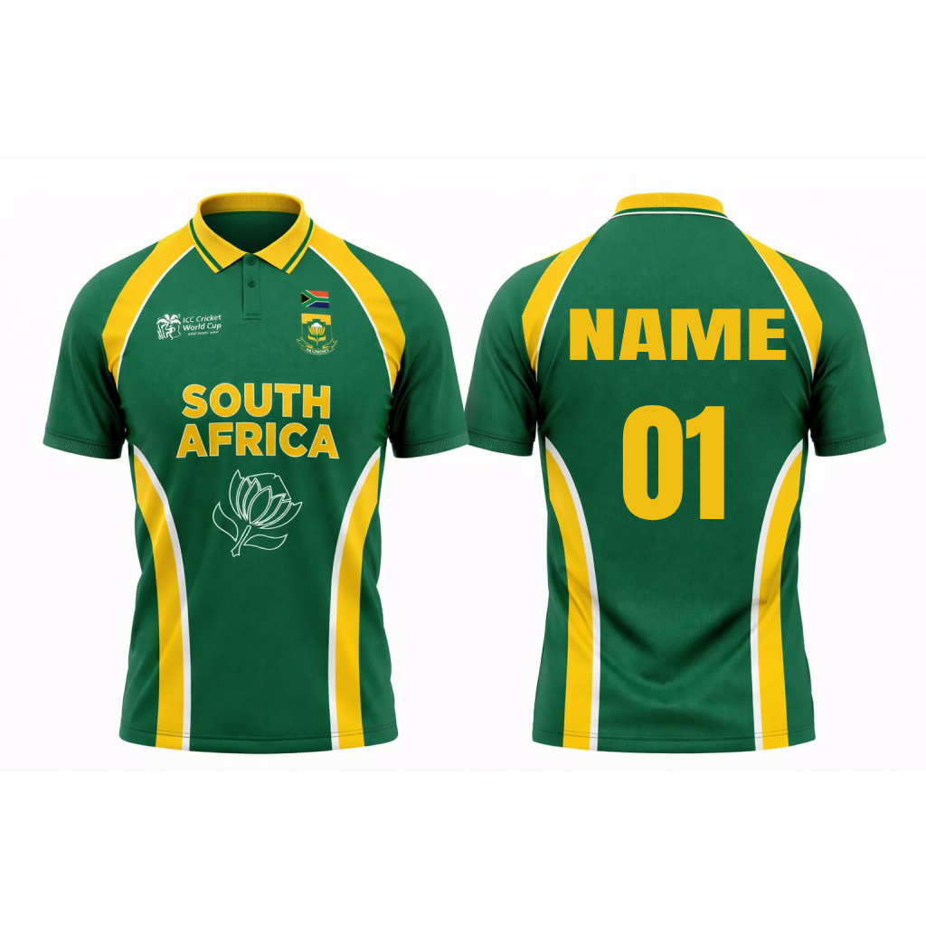 JerseyJunction Customized Replica South Africa 2007 World Cup Jersey