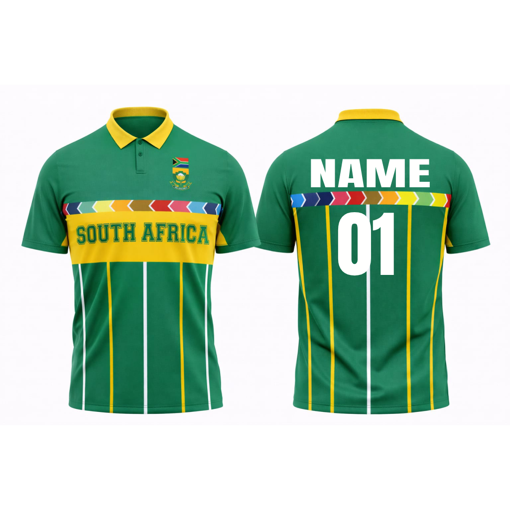 JerseyJuntion Customized Replica South Africa 1996 World Cup jersey