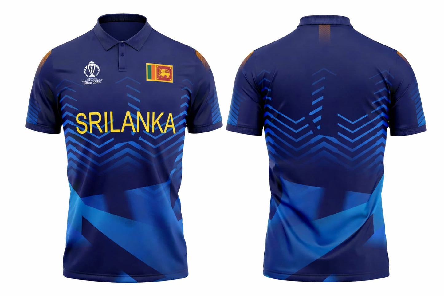 JerseyJunction Customized Sri lanka Replica World Cup 2023 Half Sleeves Cricket Jersey