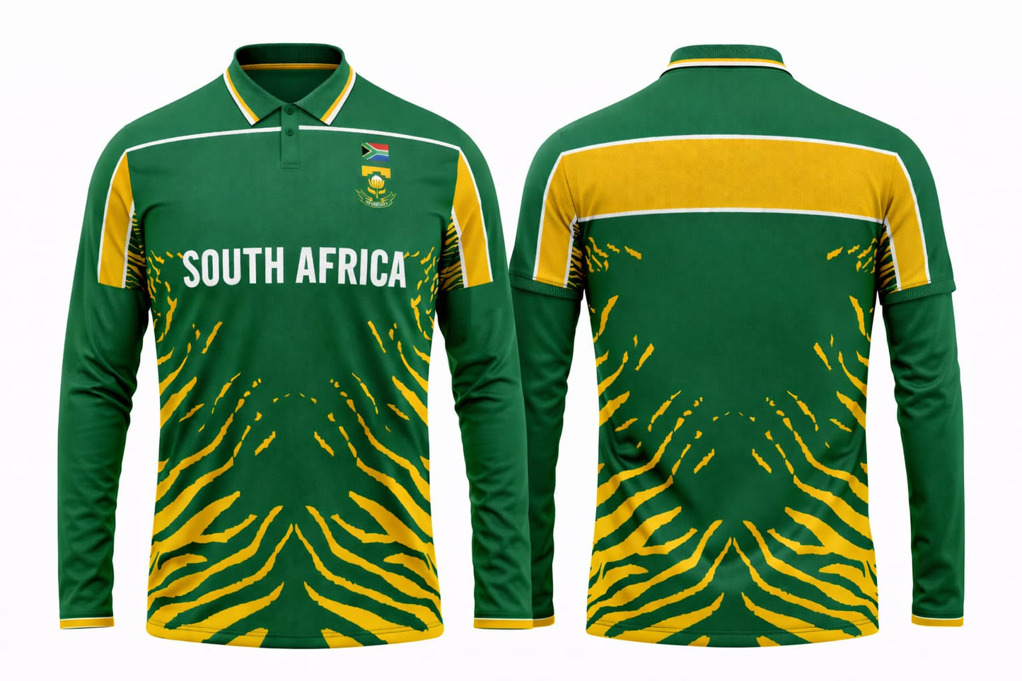 JerseyJuntion Customized Replica South Africa 2003 World Cup full sleeves Jersey