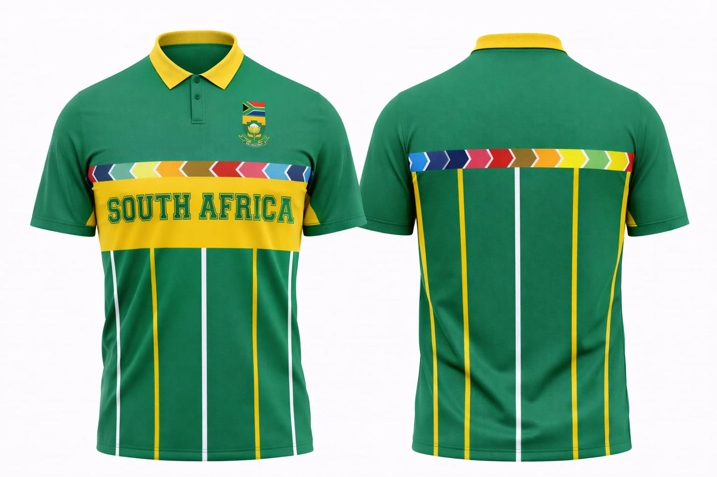 JerseyJuntion Customized Replica South Africa 1996 World Cup jersey