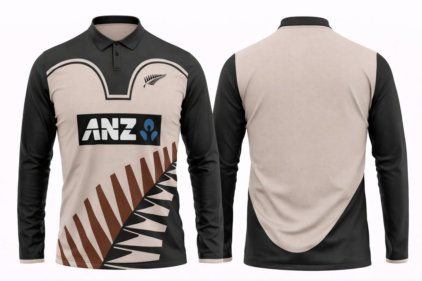 JerseyJuntion Customized Replica New Zealand World Cup 2019 Full Sleeves Jersey
