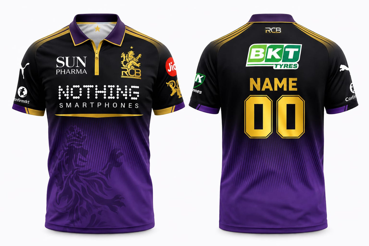 JerseyJunction Customized RCB Jersey Concept blue