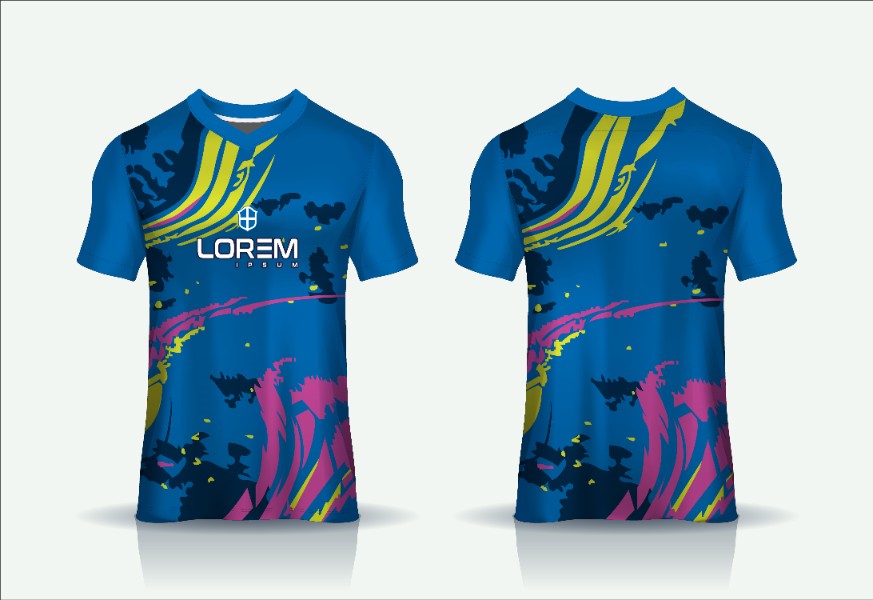 Customized V Neck Jersey for School & College Teams