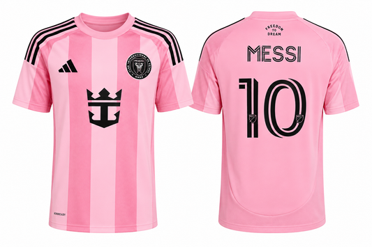 Jerseyjunction Inter Miami CF Home Jersey 2024/25 – Custom Name & Number Football Jersey