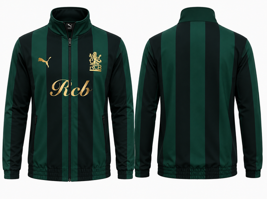 JerseyJunction Customized green  RCB Royal challengers Bangalore  jacket