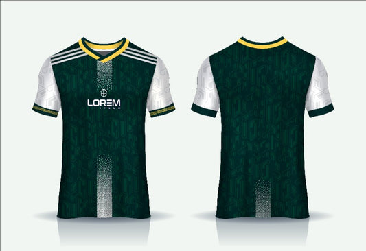 Elite V Neck Half Sleeve Jersey  Fully Customizable