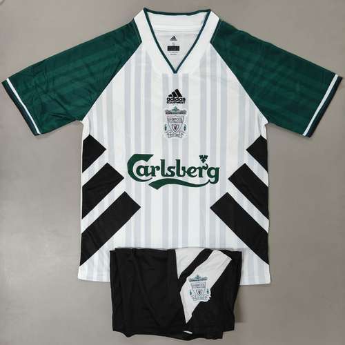 Liverpool Away 1993-95 Retro Jersey with Shorts