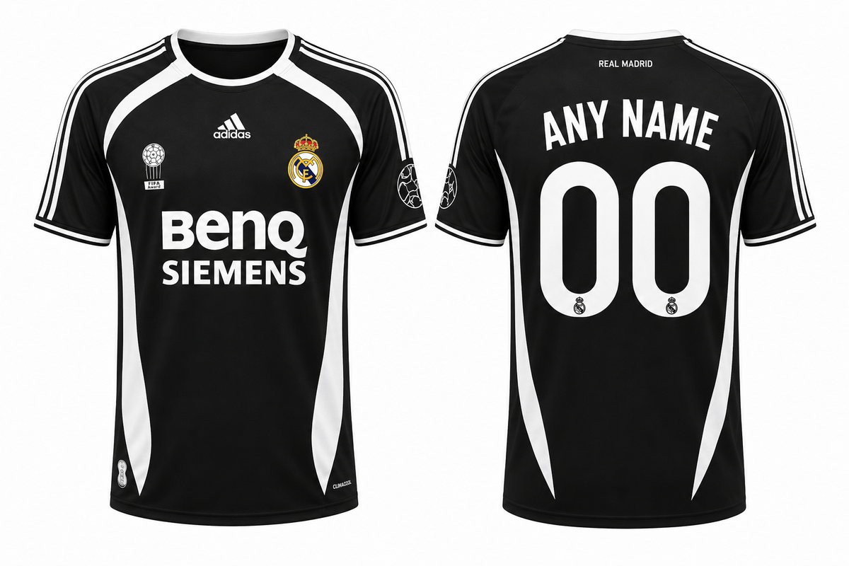 JerseyJunction  Real Madrid Away 2006/07 Retro Jersey