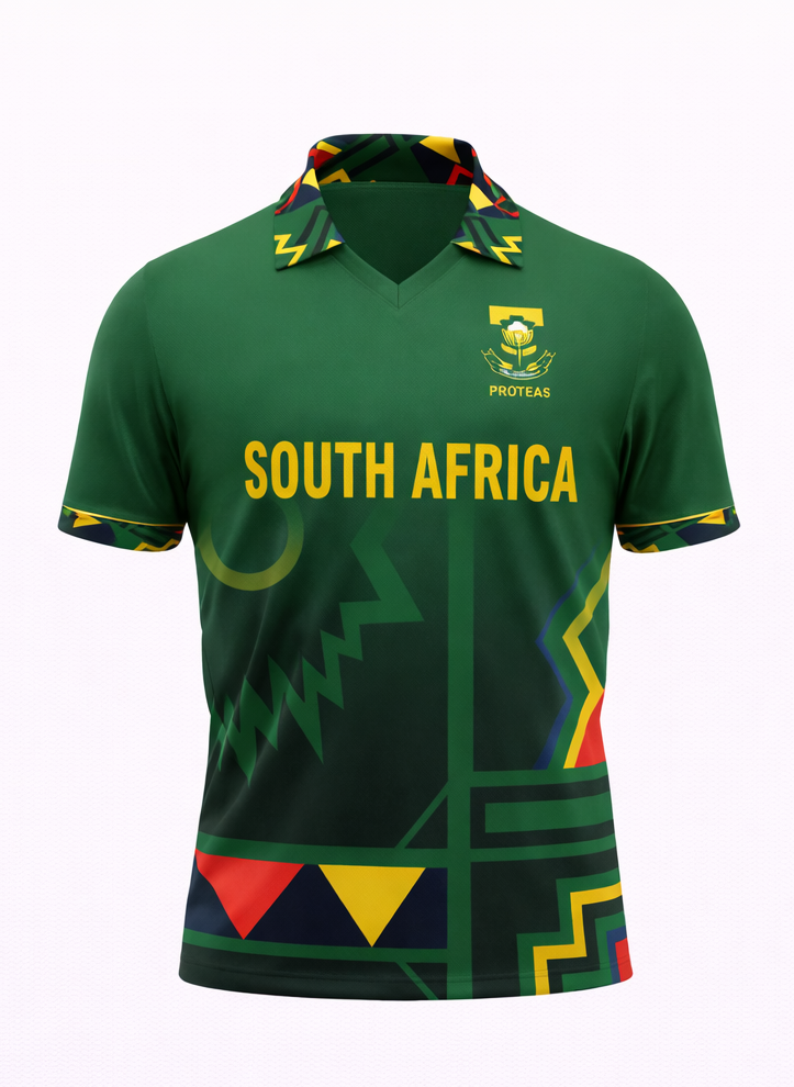 JerseyJunction Customized Replica South Africa 2021 World Cricket Jersey