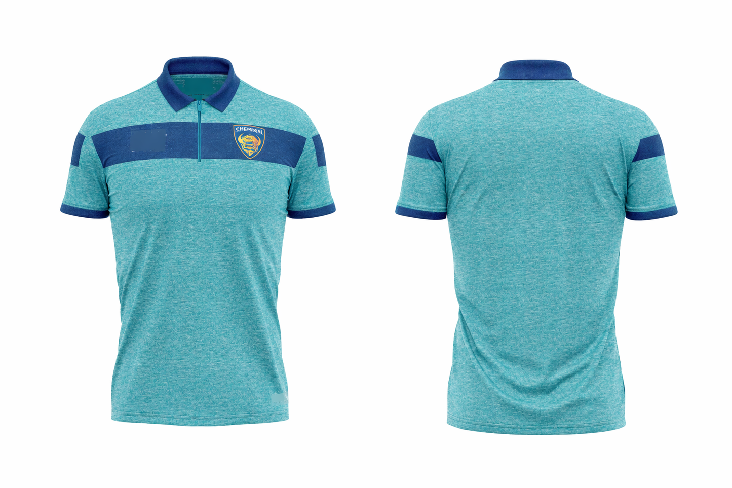 JerseyJuntion Customized Replica Chennaiyan FC Travel Polo Jersey