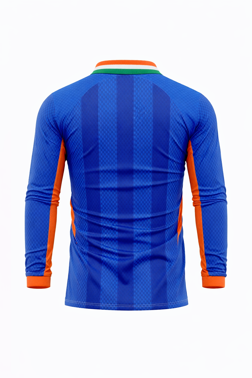 JerseyJunction Customized India 2026 Polo neck full sleeves World cup jersey
