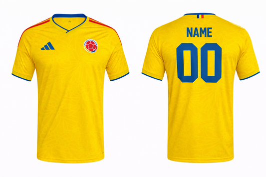 JerseyJuntion Customized Colombia 2026 Home Jersey – Men’s Fan Replica