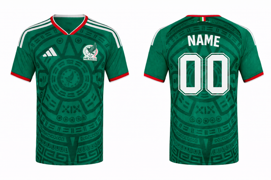 JerseyJuntion Customized Mexico 2026 Home Jersey – Men’s Fan Replica