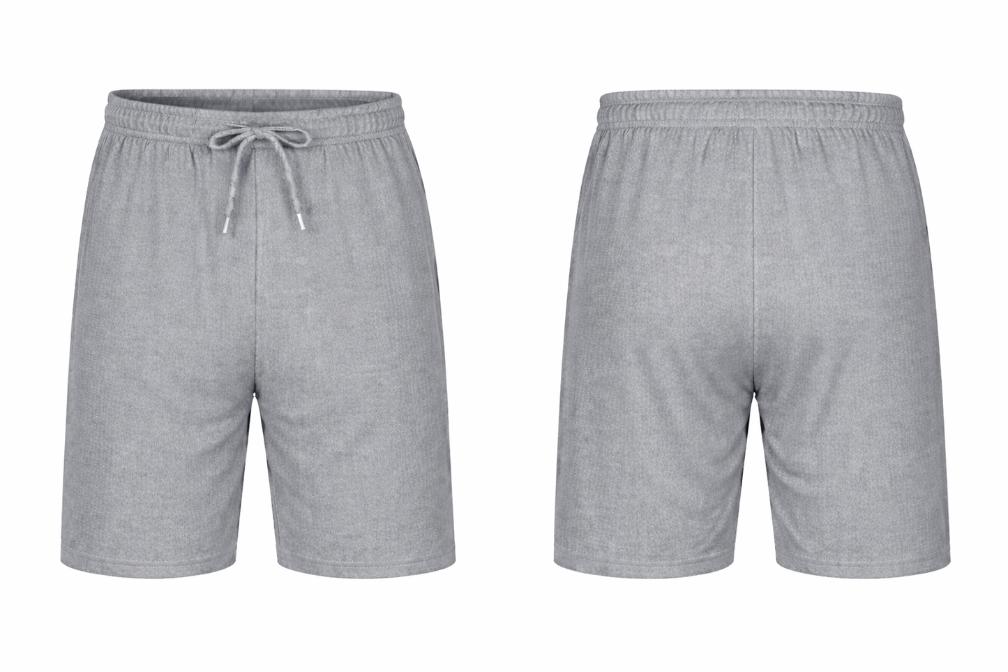 Plain shorts grey color