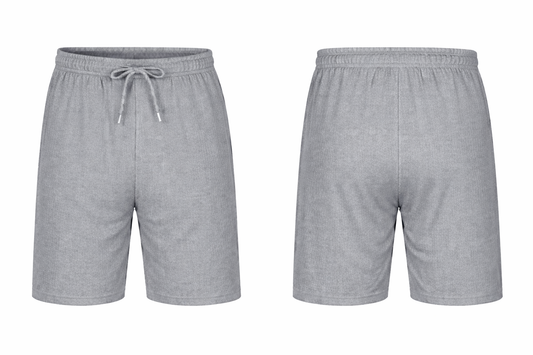 Plain shorts grey color