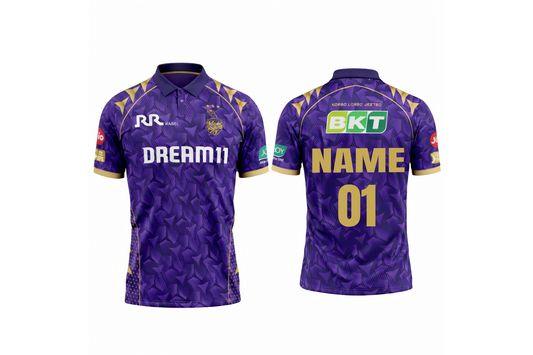 JerseyJunction Customized Kolkata Knight Riders IPL Jersey 2025