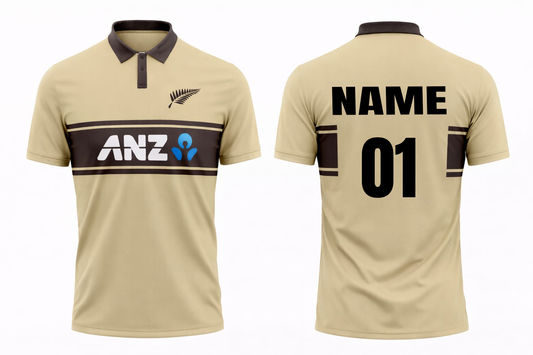 JerseyJunction Customized New Zealand World Cup 1988 Half Sleeves Cricket Jersey