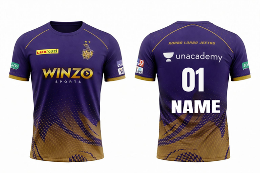 JerseyJunction Kolkata Knight Riders round neck IPL Jersey 2022