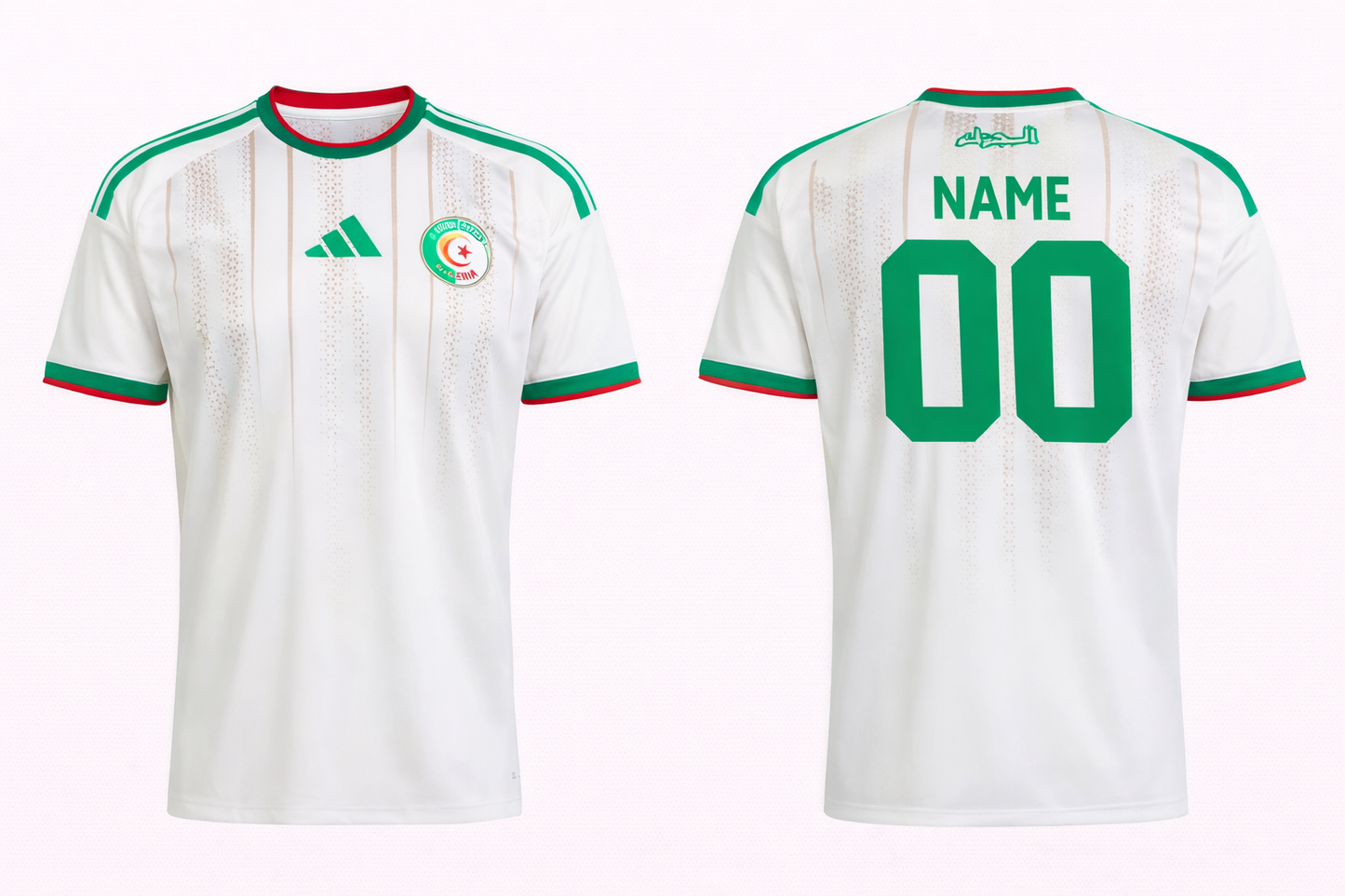 JerseyJuntion Customized Algeria 2026 Home Jersey – Men’s Fan Replica