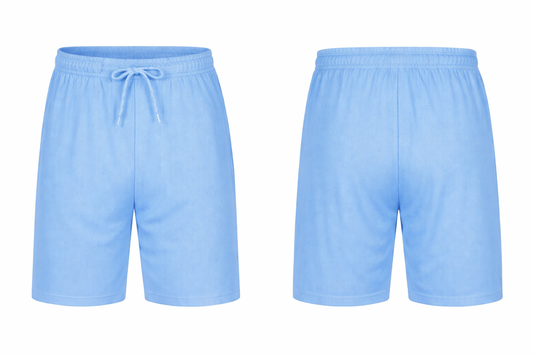 Plain shorts Skyblue color