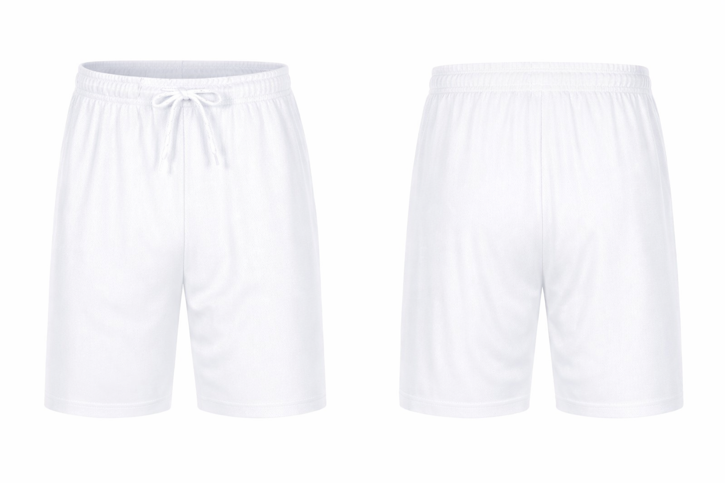 Plain shorts white color
