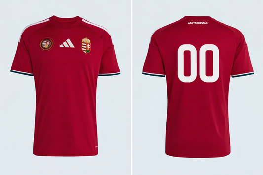JerseyJunction Customized Hungary 2026 Home Jersey – Youth Fan Replica